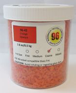 WF9607-Frit 96 Coarse Orange Opal #96-42