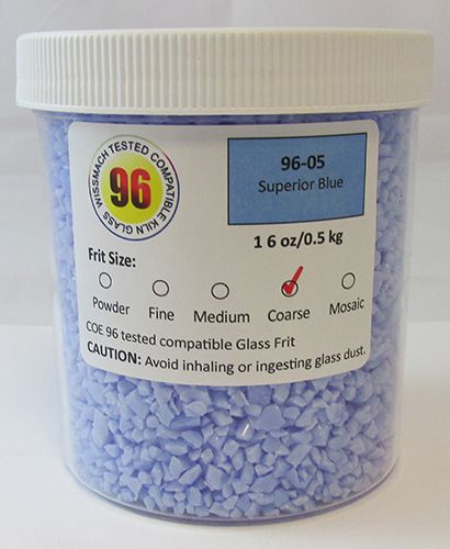 WF9619-Frit 96 Coarse Superior Blue Opal #96-05