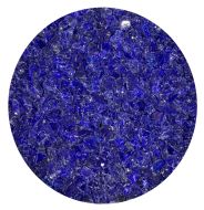 WF9634-Wissmach Glass Frit Coarse Midnight Blue Transparent 96-20 1Lb. - 96 COE