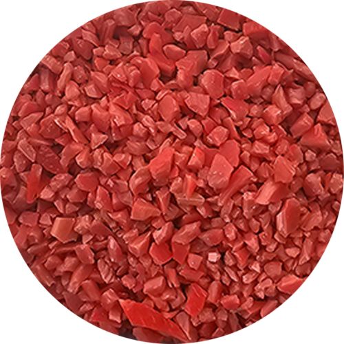 WF9642 - Frit 96 Coarse Orange/Red Opal 96-40 1Lb.