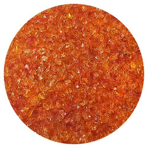 WF9656 - Frit 96 Medium Orange/Red Trans.96-51 1Lb.