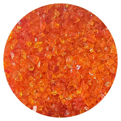 WF9657 - Frit 96 Coarse Orange/Red Trans.96-51 1Lb.