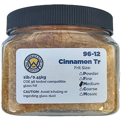 WF9666 - Frit 96 Medium Cinnamon Trans.96-12 1Lb.