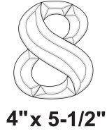 BN8-Exquisite Bevel Cluster Number 8