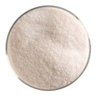 BU003401F- Bullseye Frit Fine Light Peach Cream Opal 5lb Jar - 90 COE