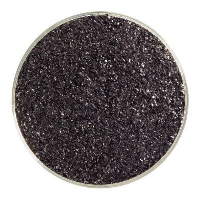 BU010001F - Bullseye Frit Fine Black Opal 5lb Jar - 90 COE