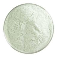 BU110798F - Bullseye Frit Powder Light Green Transparent 5oz Jar - 90 COE