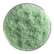 BU111292F- Bullseye Frit Medium Aventurine Green Transparent 5oz Jar - 90 COE