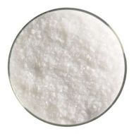 BU011392F - Bullseye Frit Medium White Opal 1lb Jar  - 90 COE