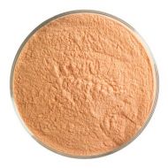 BU012498F- Bullseye Frit Powder Poppy Red Opal 1lb Jar  - 90 COE