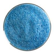 BU016491F- Bullseye Frit Fine Egyptian Blue Opal 5oz Jar - 90 COE