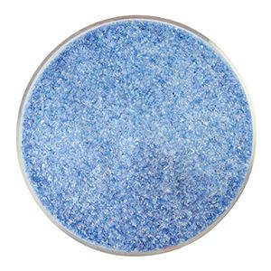 BU216491F- Bullseye Frit Fine Caribbean Blue 5oz Jar - 90 COE