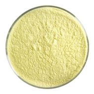 BU022098F- Bullseye Frit Powder Sunflower Yellow Opal 5oz Jar - 90 COE