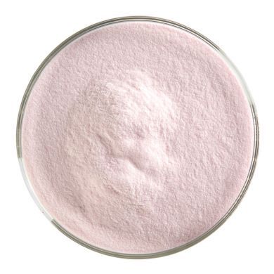 BU030198F - Bullseye Frit Powder Pink Opal 5oz Jar - 90 COE