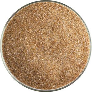 BU031091F- Bullseye Frit Fine Umber Opal 5oz Jar - 90 COE