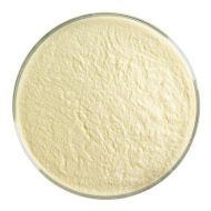 BU132098F- Bullseye Frit Powder Marigold Yellow Transparent 5oz Jar - 90 COE