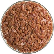 BU032993F- Bullseye Frit Coarse Burnt Orange Opal 5oz Jar - 90 COE