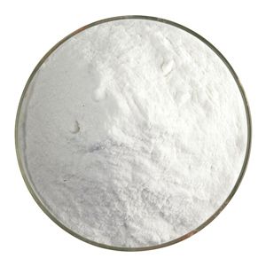 BU042098F-Bullseye Frit Powder Cream Opal 5oz Jar - 90 COE