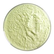 BU142698F -  Bullseye Frit Powder Spring Green Transparent  1lb Jar  - 90 COE