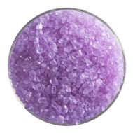 BU144293F- Bullseye Frit Coarse Neo-Lavender Transparent 5oz Jar - 90 COE