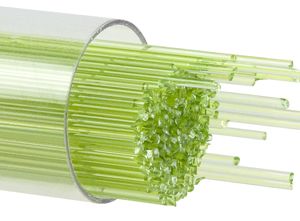 BU112607- Bullseye 1MM Chartreuse Transparent Stringers - 90 COE