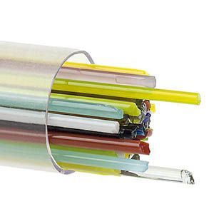 BU841872- Bullseye 2MM Mixed Colors Stringers - 90 COE