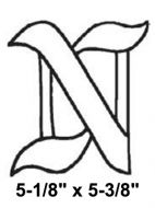 BLN -Bevel Letter N