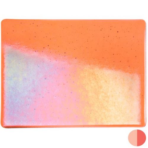 BU120531FH-Light Coral Striker Irid. 10"x11.5" 