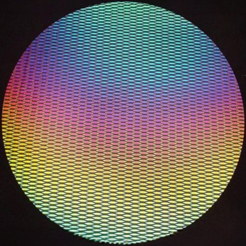 DC942B-CBS Thin Dichroic Rainbow 1 On Clear Marquis 8"x9" - 90 COE