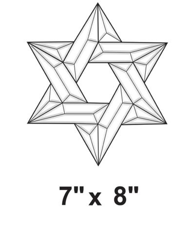 EC210-Exquisite Cluster Star of David
