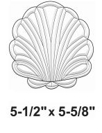 EC811-Exquisite Cluster Sm. Shell