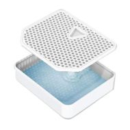 11275- G1 Basin w/ grid for The Grinder by Techniglass