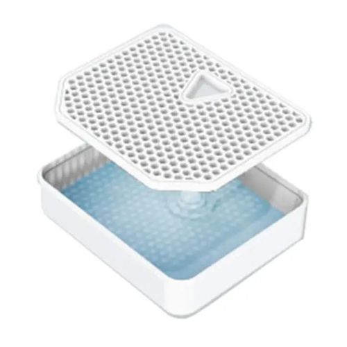 11275- G1 Basin w/ grid for The Grinder by Techniglass