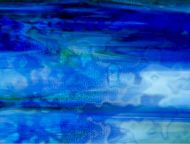 U00485- Cobalt/Emerald Green Opal