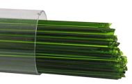 US1071- Oceanside Moss Green Transparent Stringers 96 COE #5262