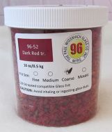 WF9595-Frit 96 Coarse Dark Red Trans. #96-52