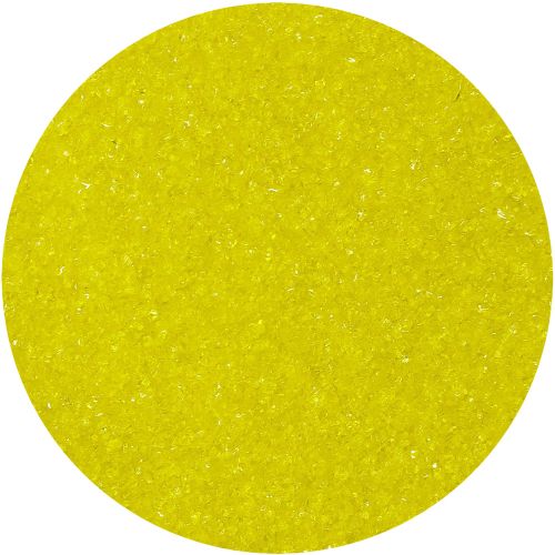 Y960500M4-Youghiogheny Frit Medium Yellow Transparent 4oz Jar - 96 COE (#500)