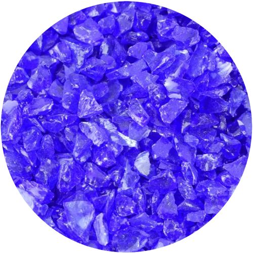 Y960600M4-Youghiogheny Frit Medium Cobalt Transparent 4oz Jar - 96 COE (#600)