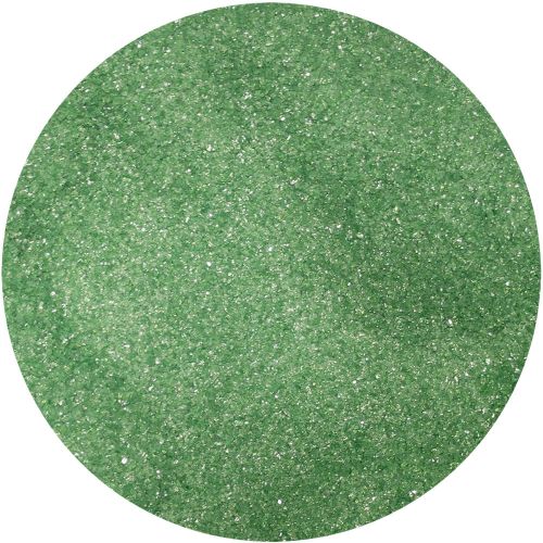 Y964004F4-Youghiogheny Frit Fine Kelly Green Opal 4oz Jar - 96 COE (#4004)