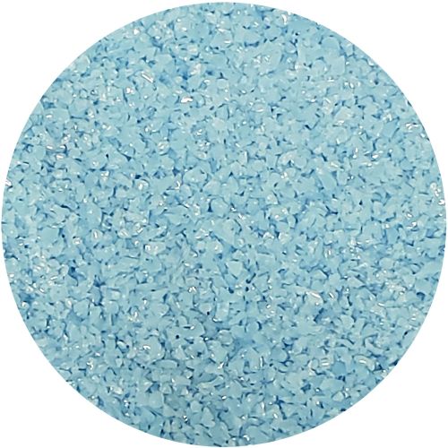 Y966100M4-Youghiogheny Frit Medium Baby Blue Opal 4oz Jar - 96 COE (#6100)